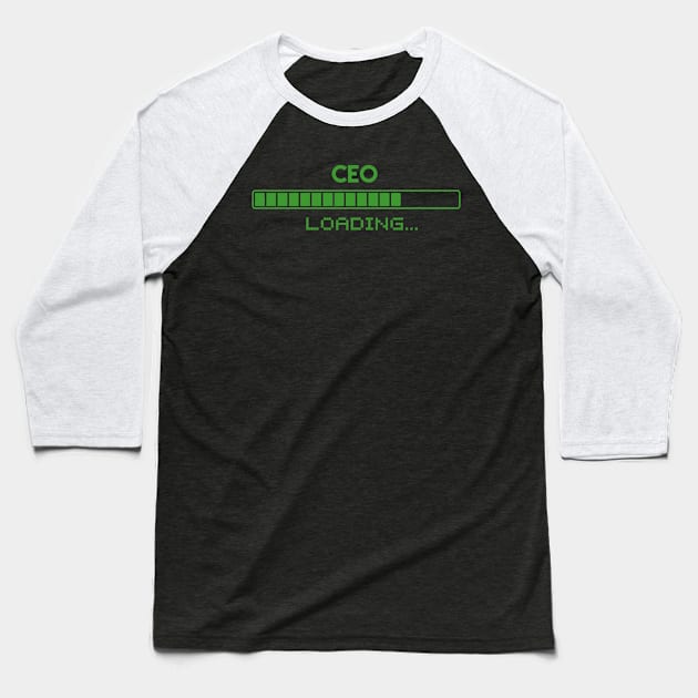 CEO Loading Baseball T-Shirt by Grove Designs